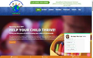 GoodEarth Montessori School website