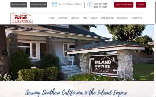 Inland Empire Escrow of Chino Hills website