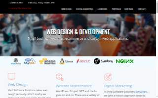 Vivid Software Solutions website