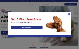 Akaal Pet Hospital of Citrus Heights website