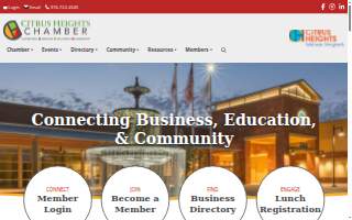 Citrus Heights Chamber of Commerce website