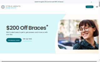 Citrus Heights Modern Dentistry website