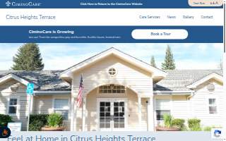 Citrus Heights Terrace website