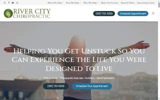 River City Chiropractic website