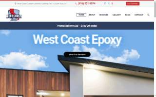 West Coast Epoxy website