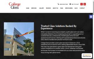 College Glass of Claremont website