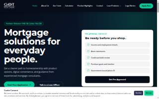 Got Mortgage Solutions website