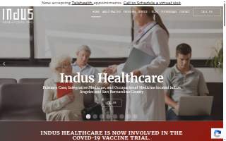 Indus Cardiology of Claremont website