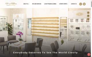 LUXE Optometry website