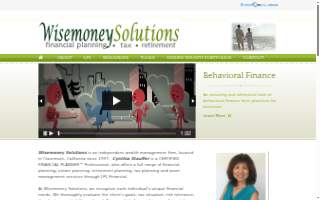 Wisemoney Solutions website