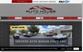 Auto House of Clovis, Inc. website