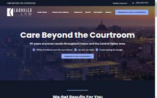 Chandler Law website