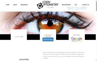 Chen Optometry website