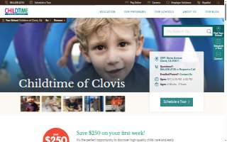 Childtime of Clovis website