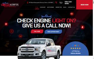 Circle Automotive website