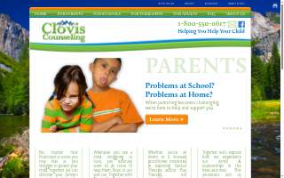 Clovis Counseling website