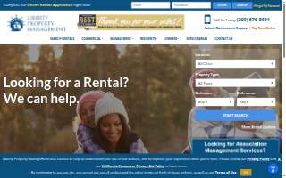 Liberty Property Management - Fresno/Clovis website