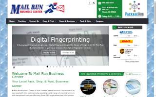 Mail Run Business Center website