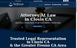 Val Dornay Attorney at Law website