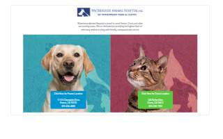 Waterhouse Animal Hospital of Clovis website
