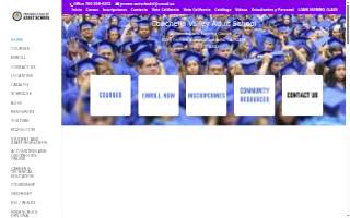 Coachella Valley Adult School website