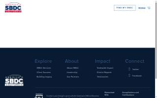 Coachella Valley Small Business Development Center website