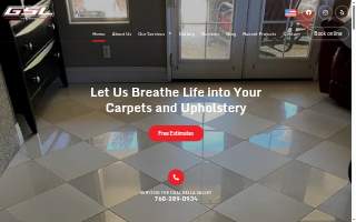GSL Carpet Cleaning Inc. website