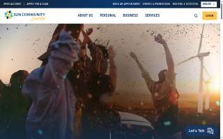 Sun Community Federal Credit Union of Coachella website
