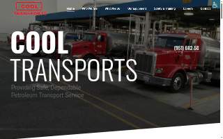 Cool Transports website