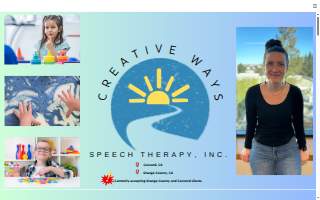 Creative Ways Speech Therapy, Inc. website