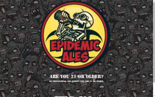 Epidemic Ales website