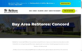 Habitat for Humanity ReStore Concord website