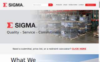 Sigma Auto Group website
