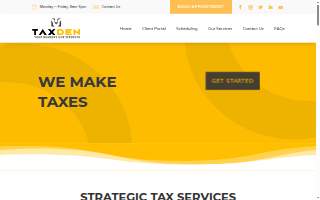 TAXDEN website