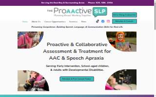 The ProAACtive SLP website