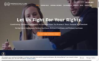 Thomas Daly Law, A Professional Corporation of Concord website
