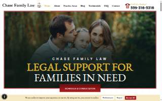 Chase Family Law website
