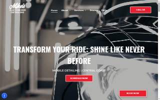 Mike mobile washing services website