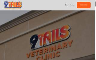 9Tails Veterinary Clinic website