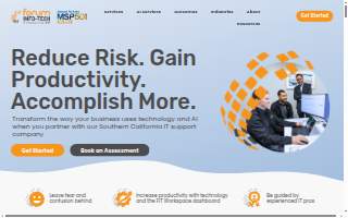 Forum Info-Tech IT Solutions website