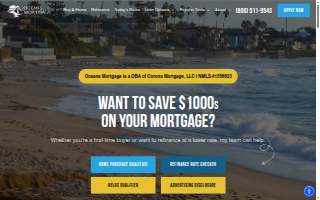 Oceans Mortgage website