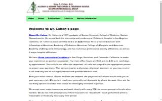 Dr. Gary A. Cohen, MD website