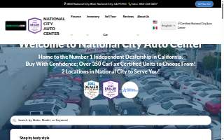 National City Auto Center Inc of Coronado website