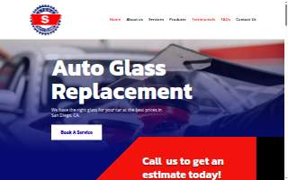 Stone Auto Glass (San Diego) website