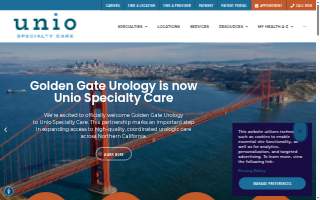 Unio Specialty Care – Urology – Coronado website
