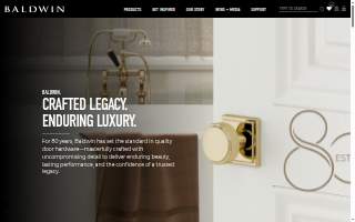 Baldwin Hardware Specialist website
