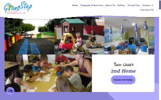 Giant Step Learning Center website