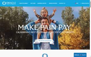Oracle Law Firm | Accident & Injury Attorneys website