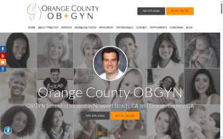 Orange County OBGYN of Costa Mesa website