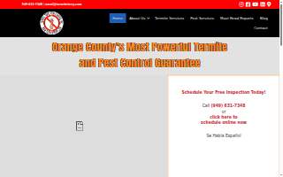 Termite Terry Pest Control, Inc. website